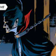 A vampire secured by a chain in Ahoy Comics’ yearly Edgar Allan Poe’s Snifter of Death anthology.